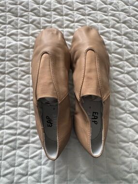 Bloch Tan Leather Jazz Shoes